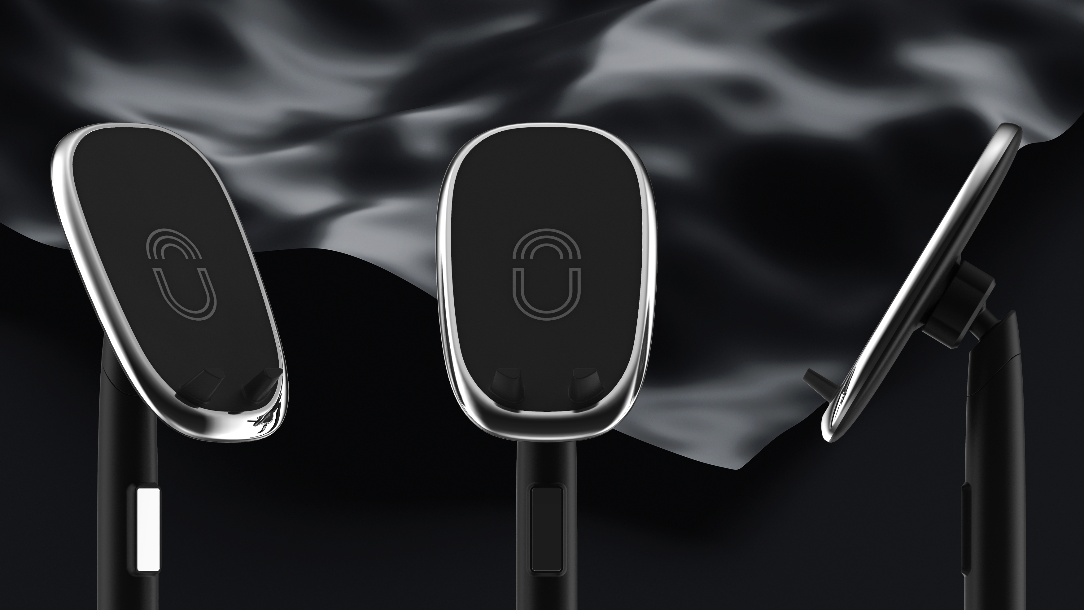 Mobile phone bracket，On board wireless charging，Mobile wireless charging，