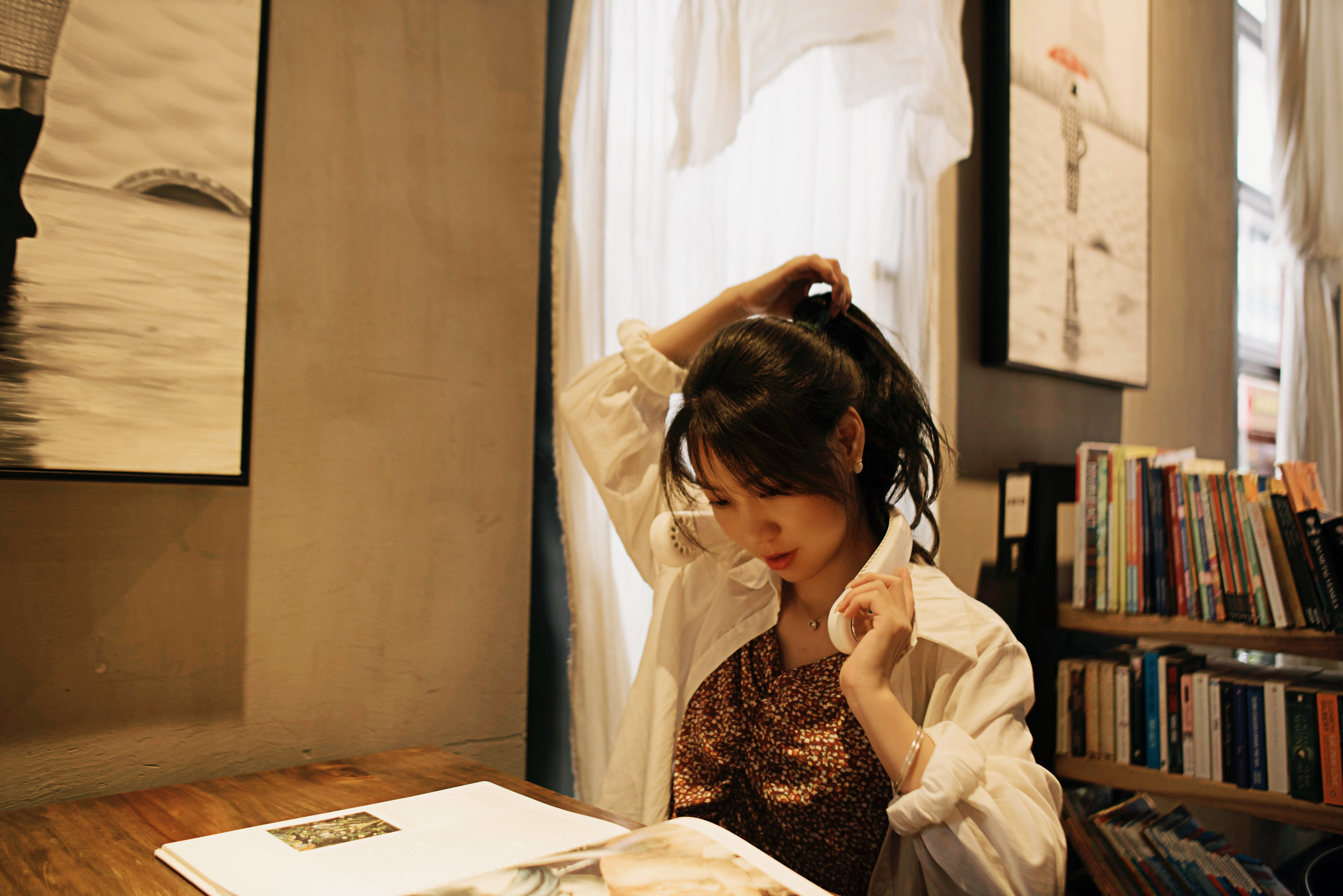 Hanging neck fan，Lazy fan，