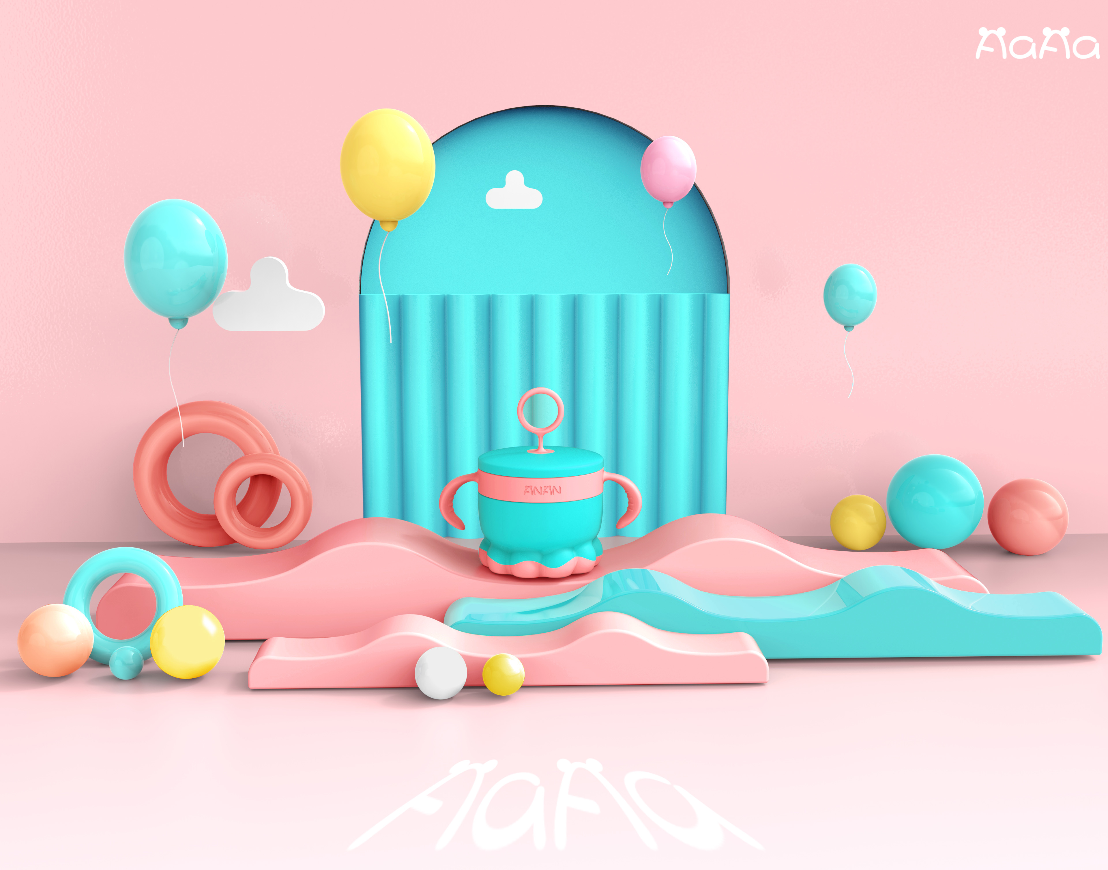 Baby products，Children tableware，bowl，lovely，