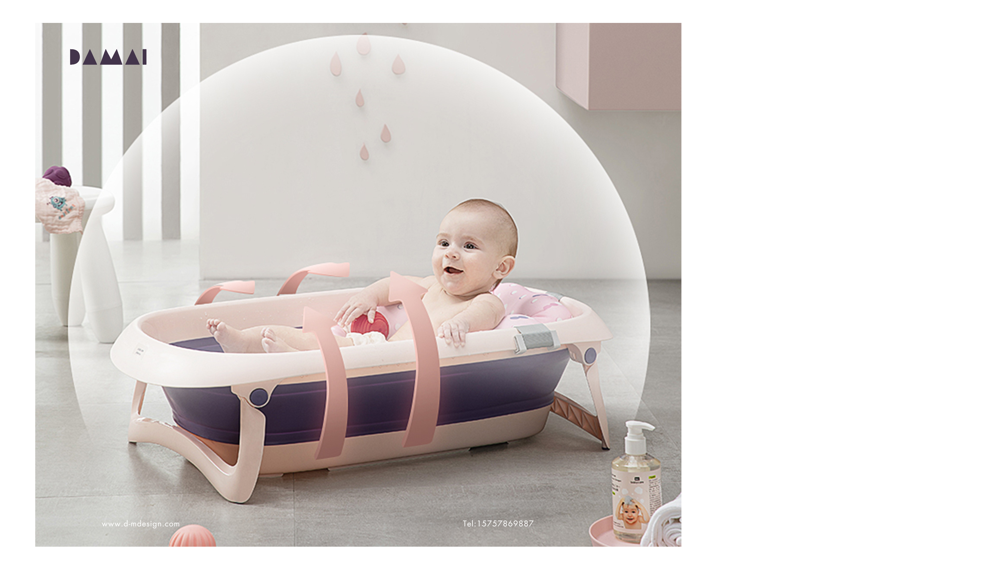 original，Children's products，Folding bathtub，articles，