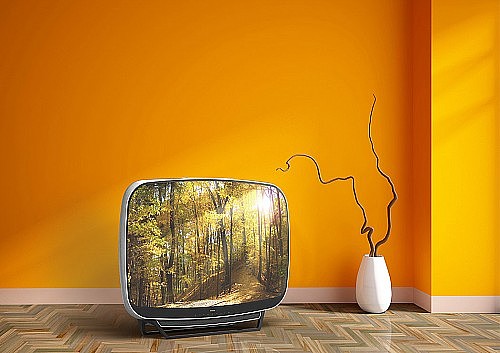 retro futurism ，concept，television，teleavia，retro，