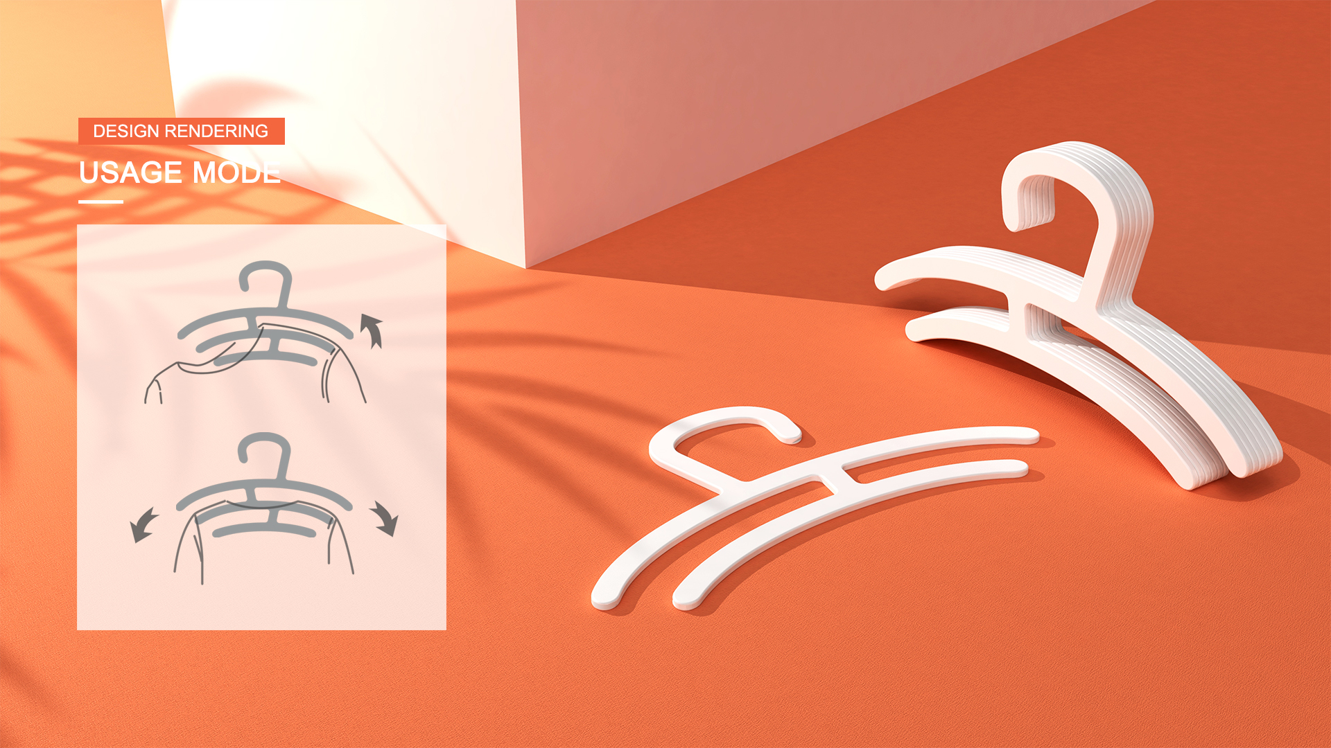 Daily necessities, appearance design, clothes hanger,，