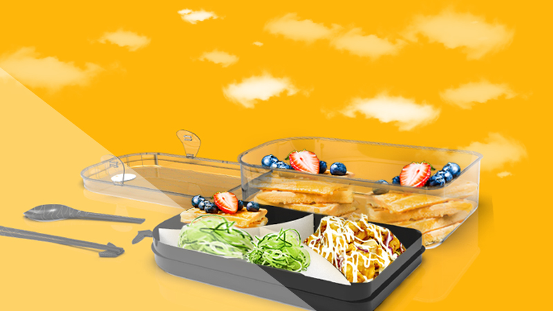 Bento box, fish, Sangji fish pond，