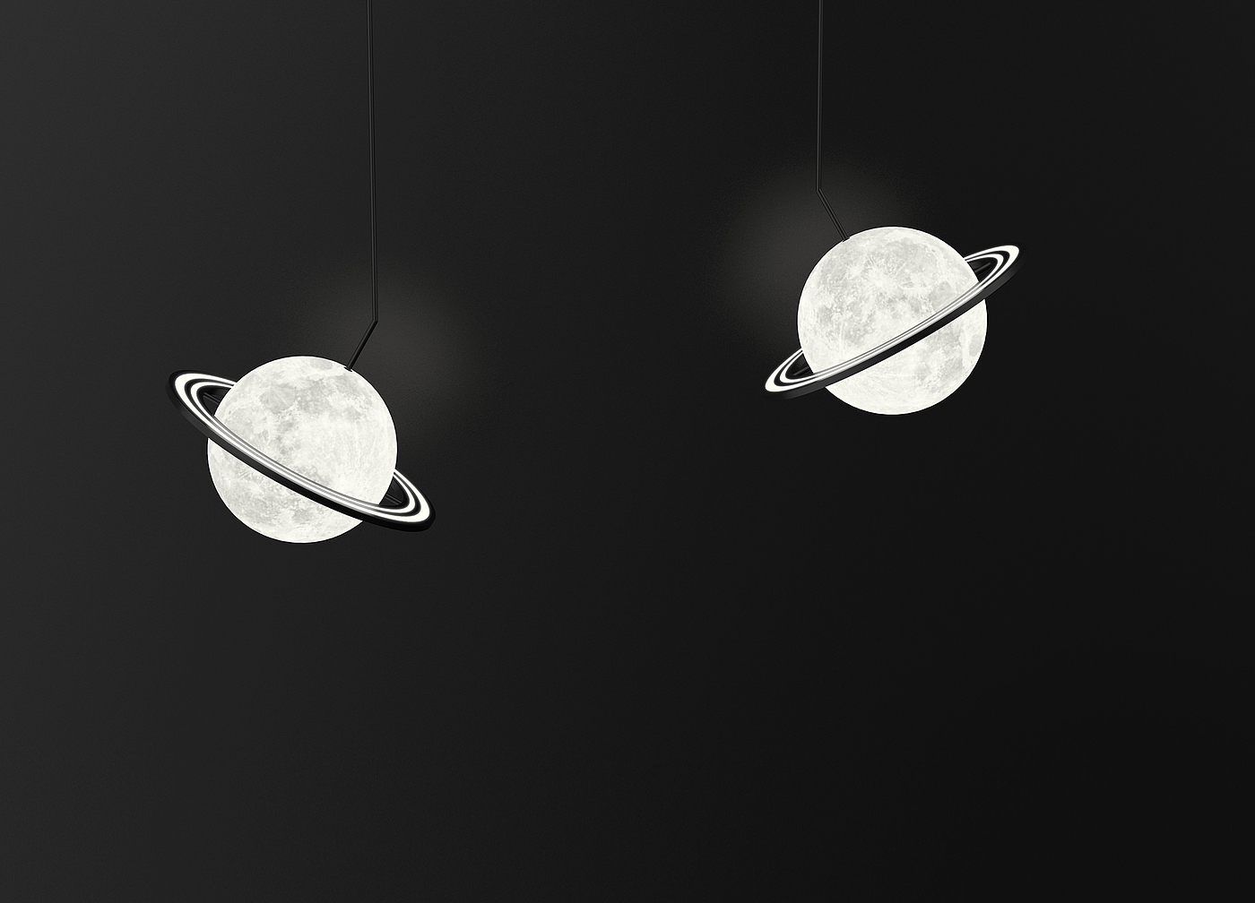 Lamps, stars, halos，