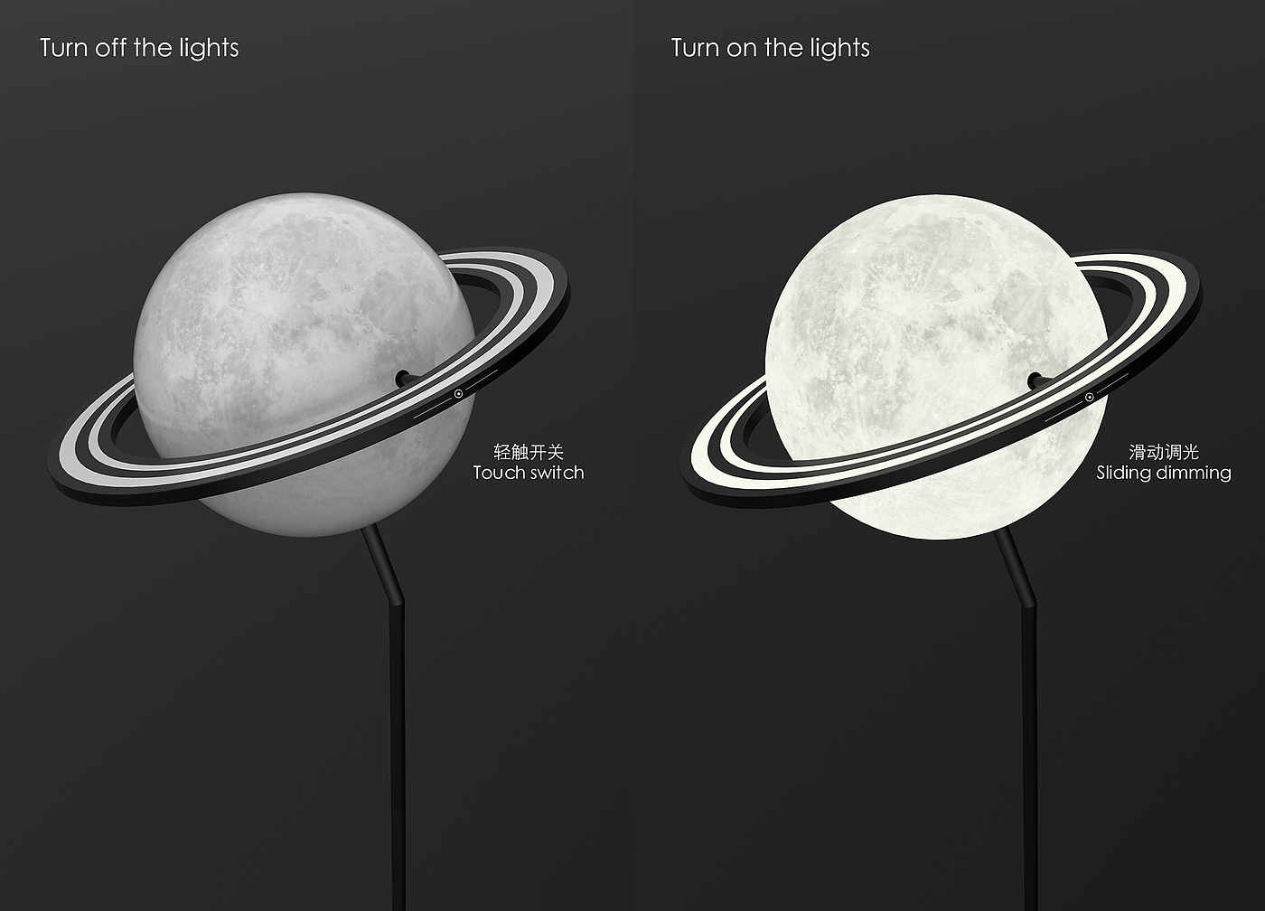 Lamps, stars, halos，