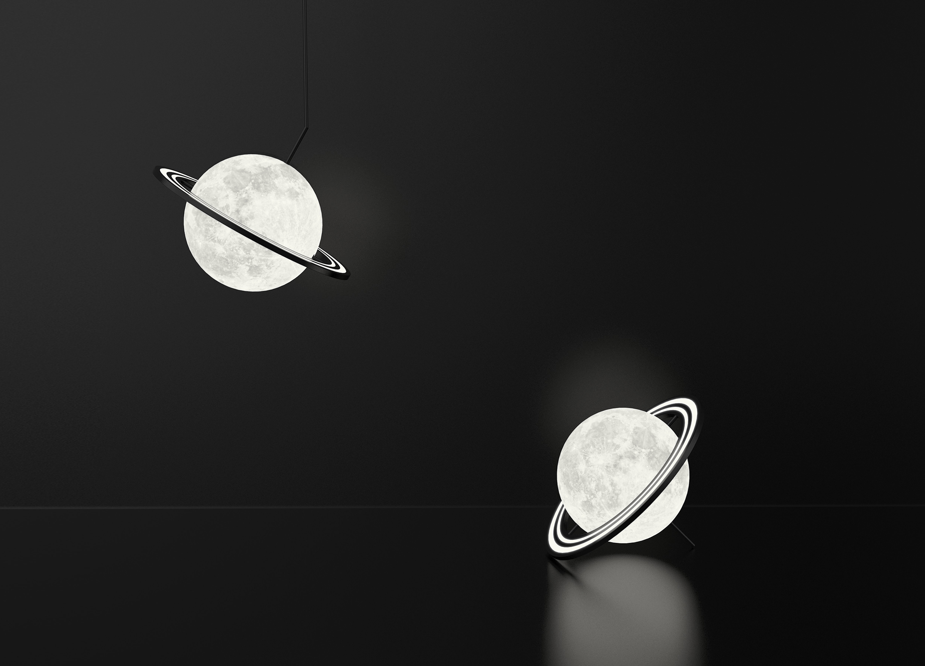 Lamps, stars, halos，