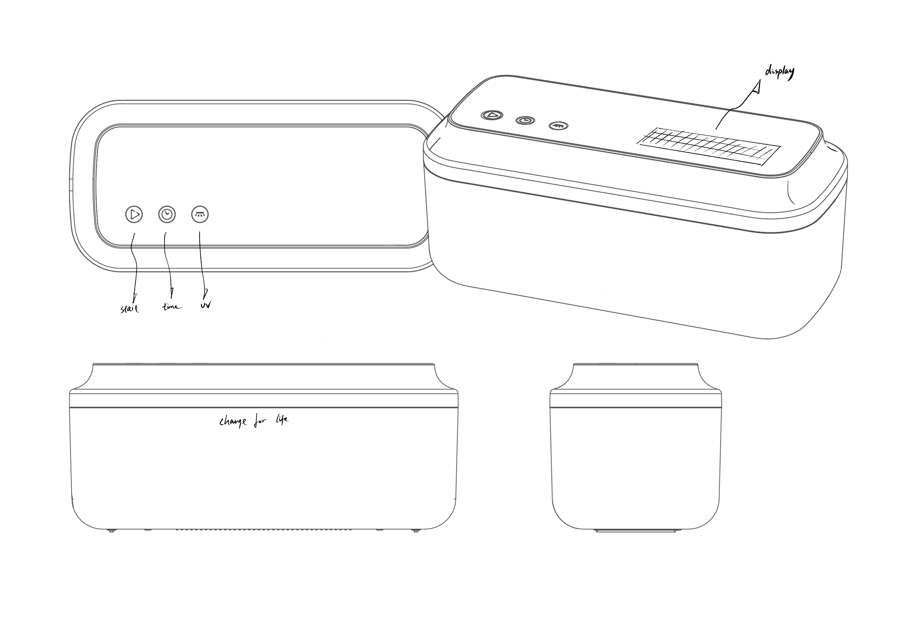 product design，ultrasonic cleaning，Personal care，