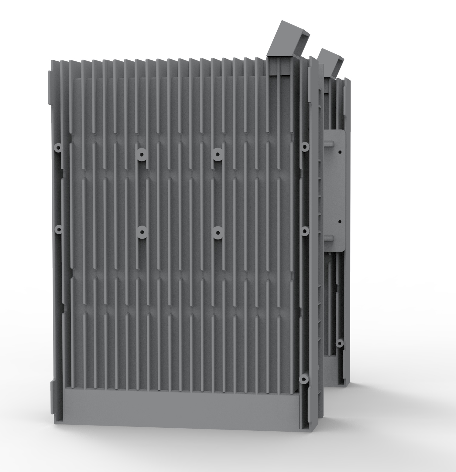 5g base station power supply shell and heat dissipation shell，