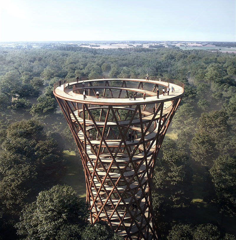 nature，screw，forest，three hundred and sixty，Viewing tower，