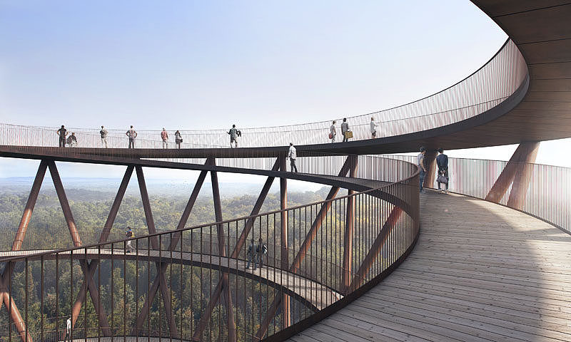 nature，screw，forest，three hundred and sixty，Viewing tower，