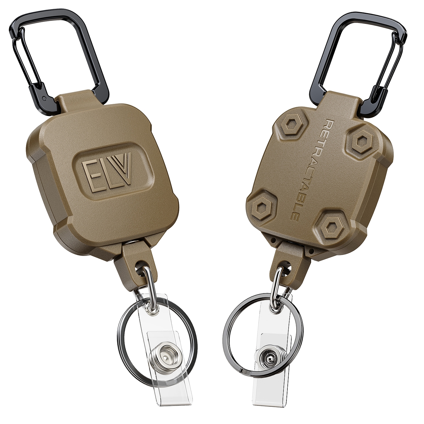 Key buckle，Key ring，Telescopic hanging rope，