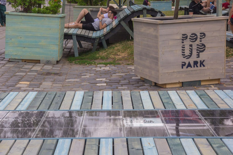 solar energy，Battery board，Sidewalk，Outdoor seat，charge，