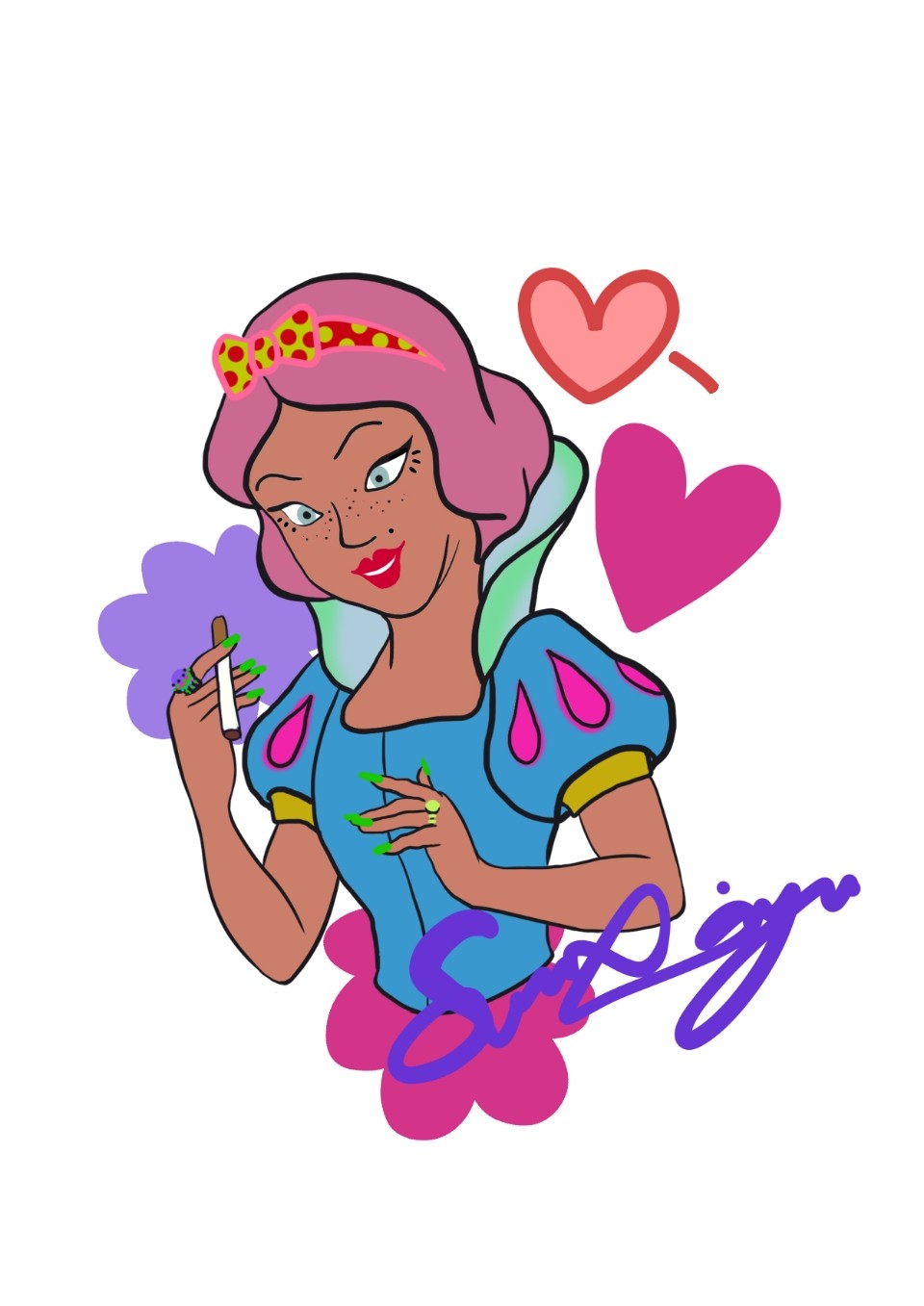 Spoof，Disney，Spoof Disney，Illustration，