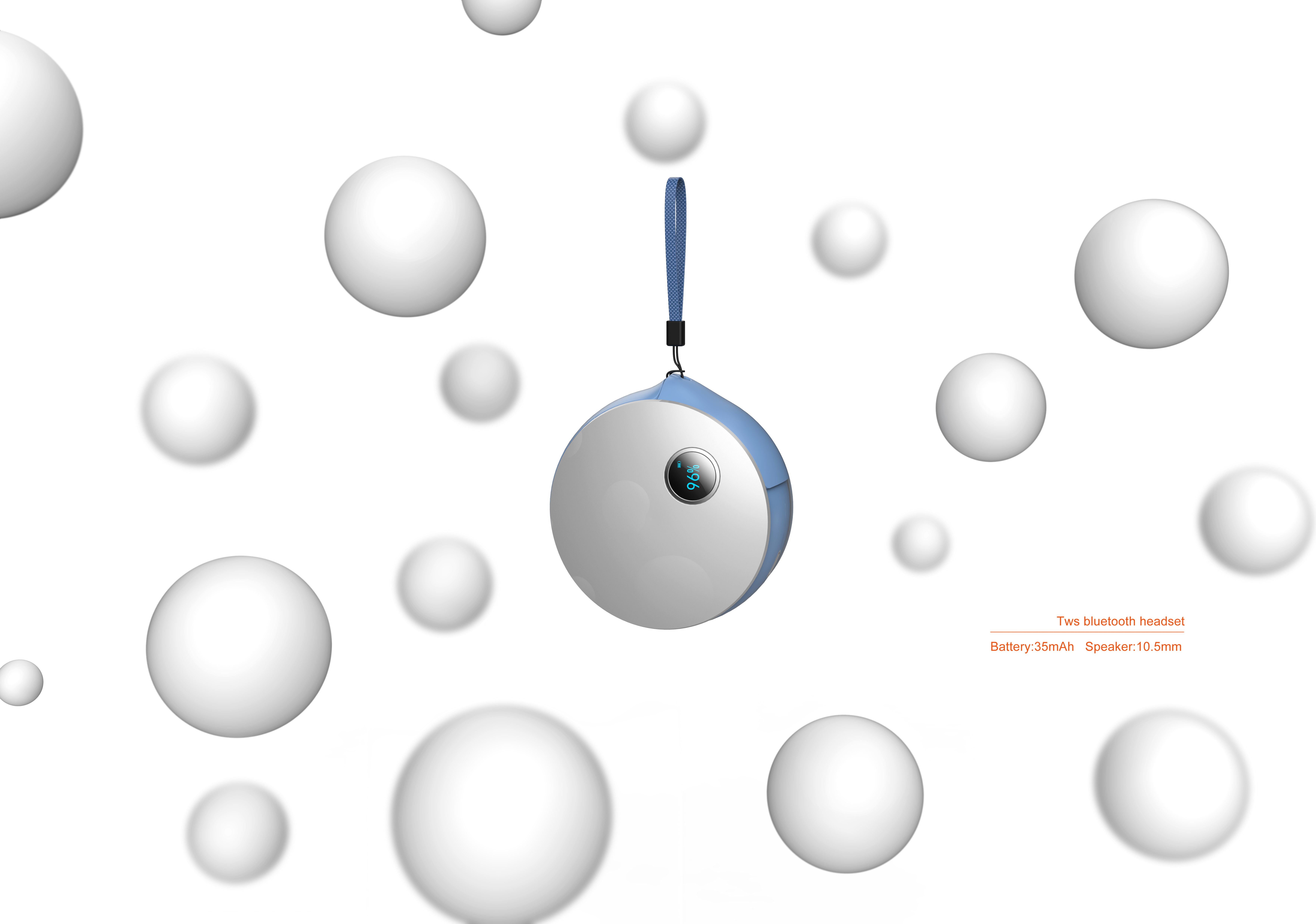 Fish Bluetooth headset，