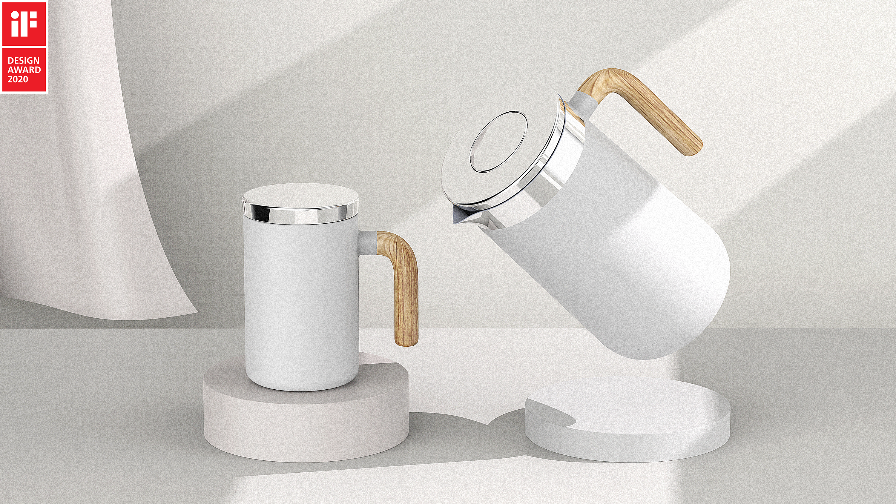 Millet design，Northern Europe，Office Cup，Household pot，Simplicity，