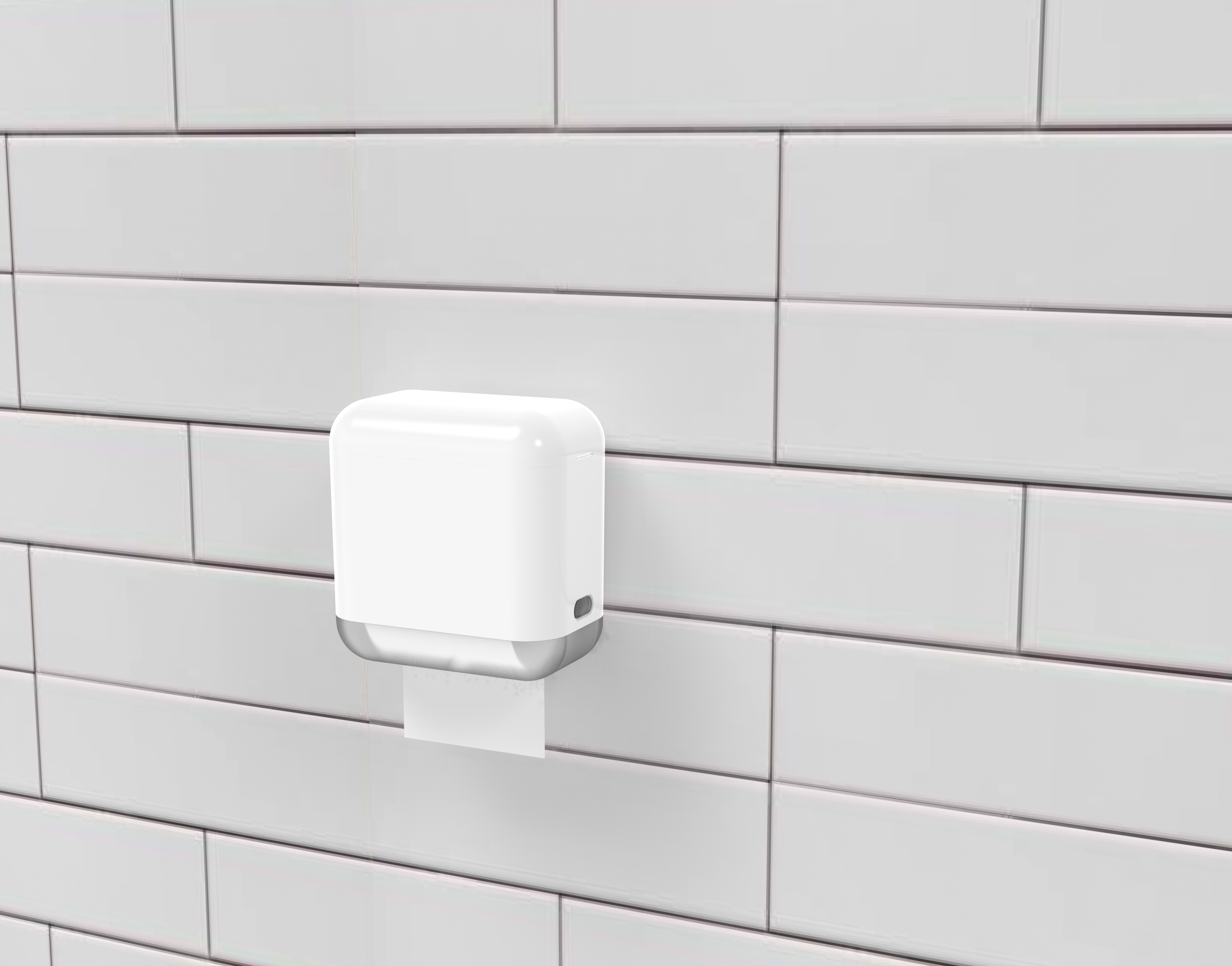 Bathroom wall hanging tissue box，