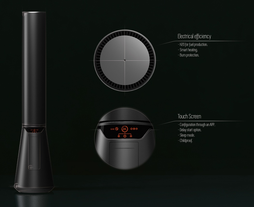 awa，Electric heater，Household Electric Appliances，product design，