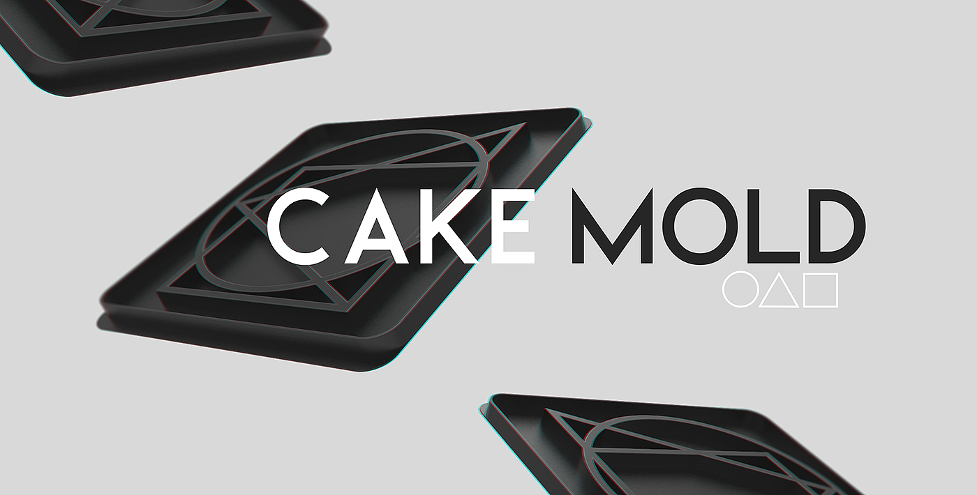 Minimalism，Cake mould，Geometry，