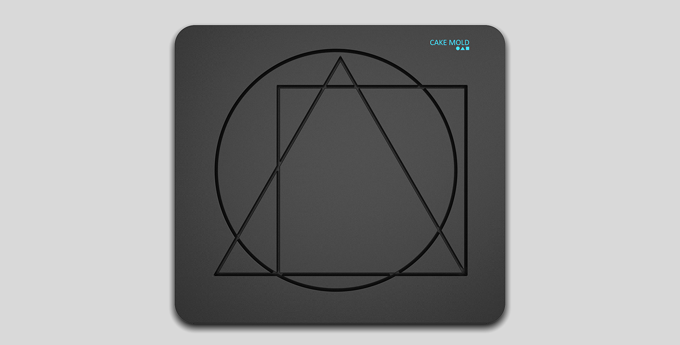 Minimalism，Cake mould，Geometry，