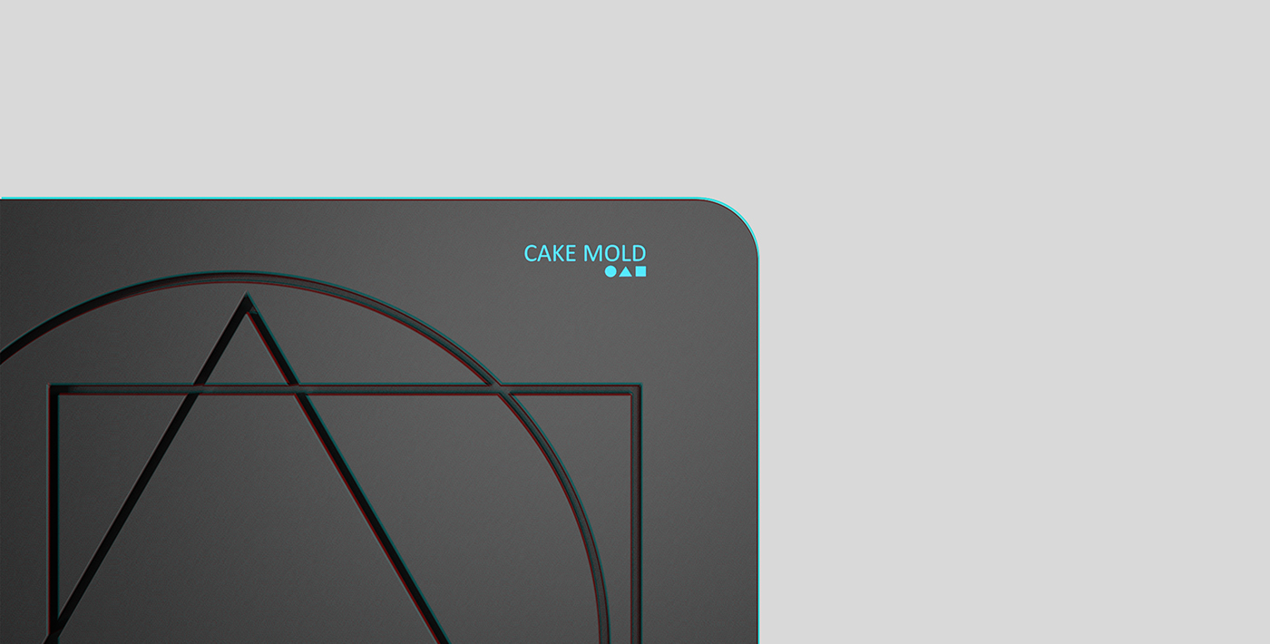 Minimalism，Cake mould，Geometry，