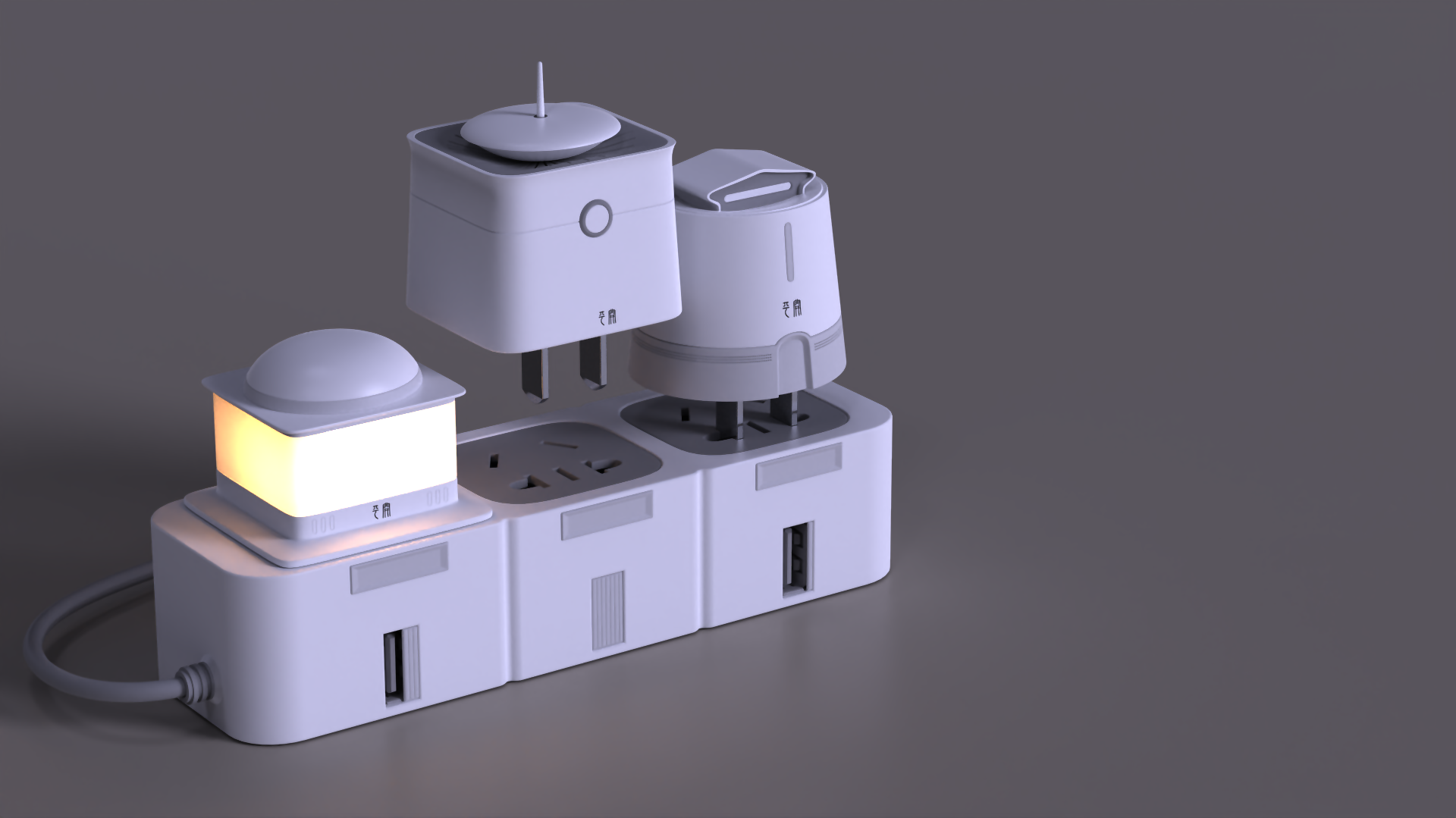 lamp，Aromatherapy，sound，Socket，Cultural creation，