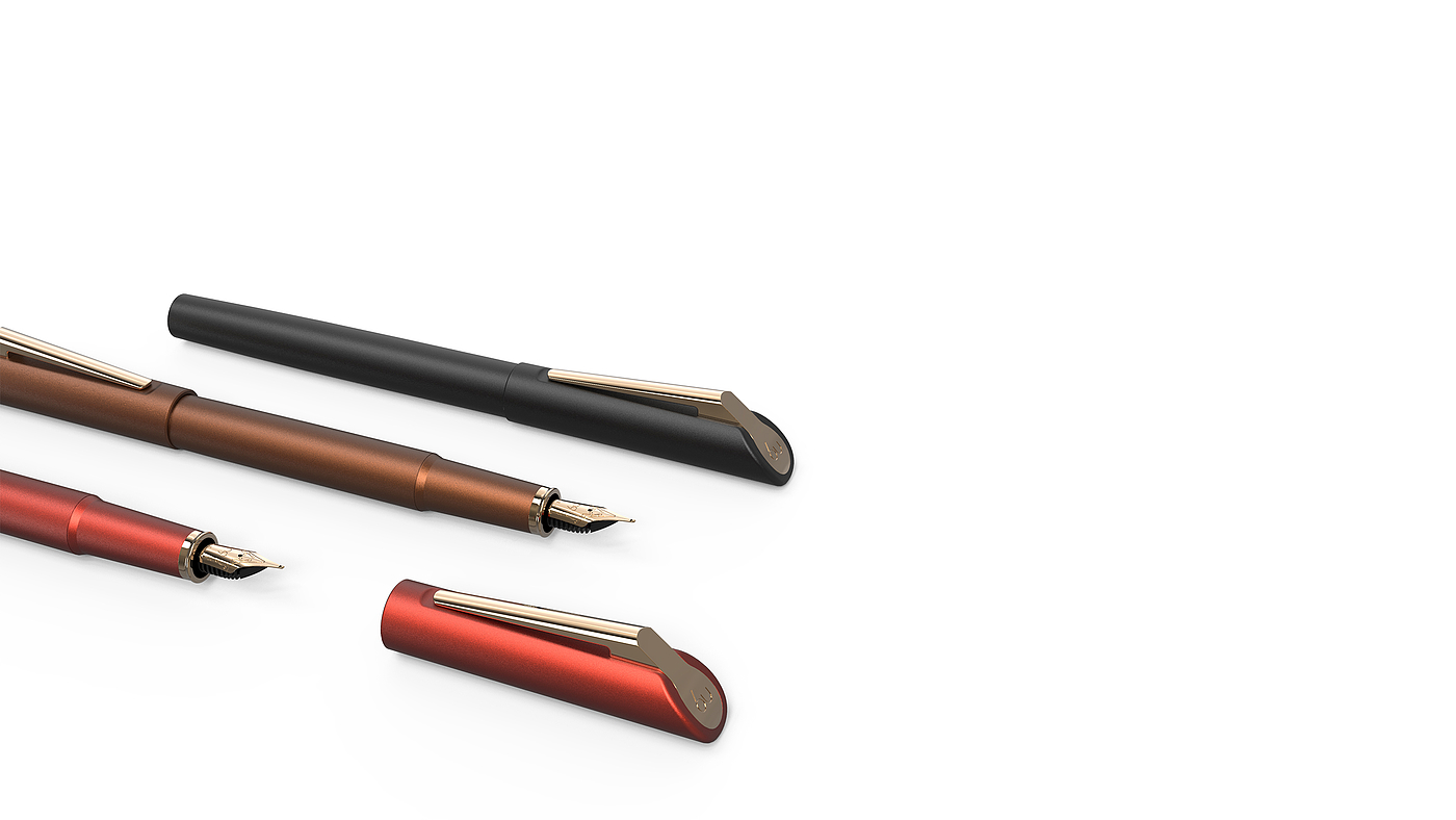 n9，文具，钢笔，原创，国风，传统文化，生肖，牛年，