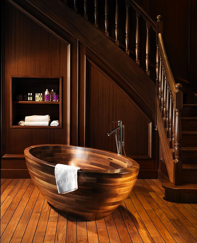 natural，wooden ，Section 15，bathtub，Shower Room，
