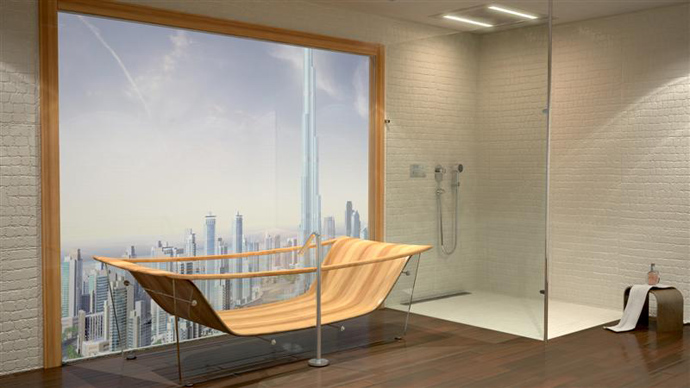 natural，wooden ，Section 15，bathtub，Shower Room，