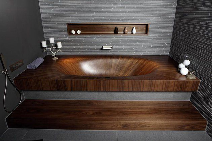 natural，wooden ，Section 15，bathtub，Shower Room，