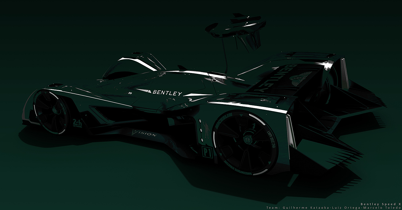 Michelin，Design challenge，Bentley racing set，Automobile design，