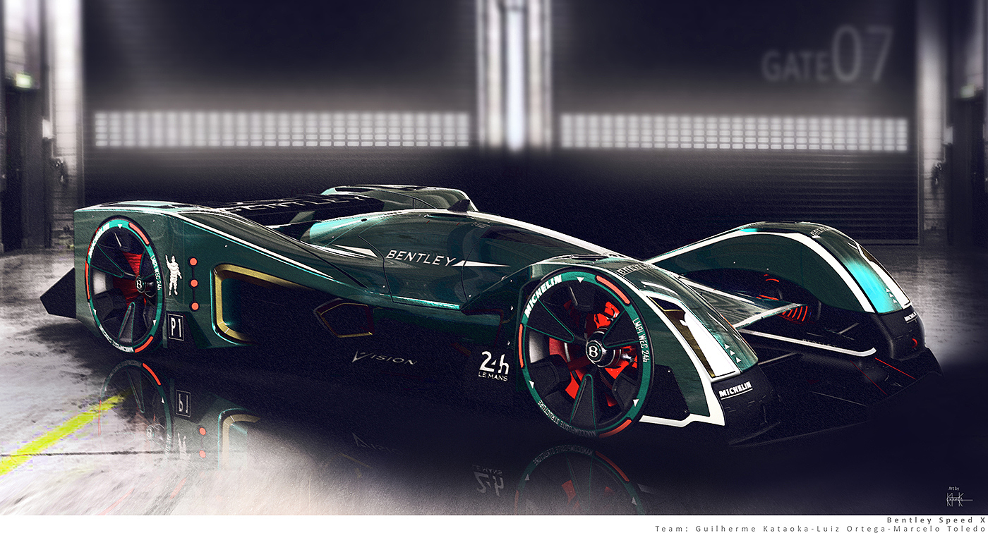 Michelin，Design challenge，Bentley racing set，Automobile design，