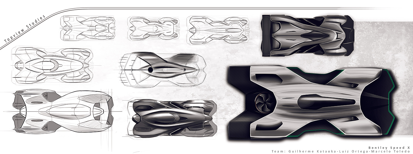 Michelin，Design challenge，Bentley racing set，Automobile design，