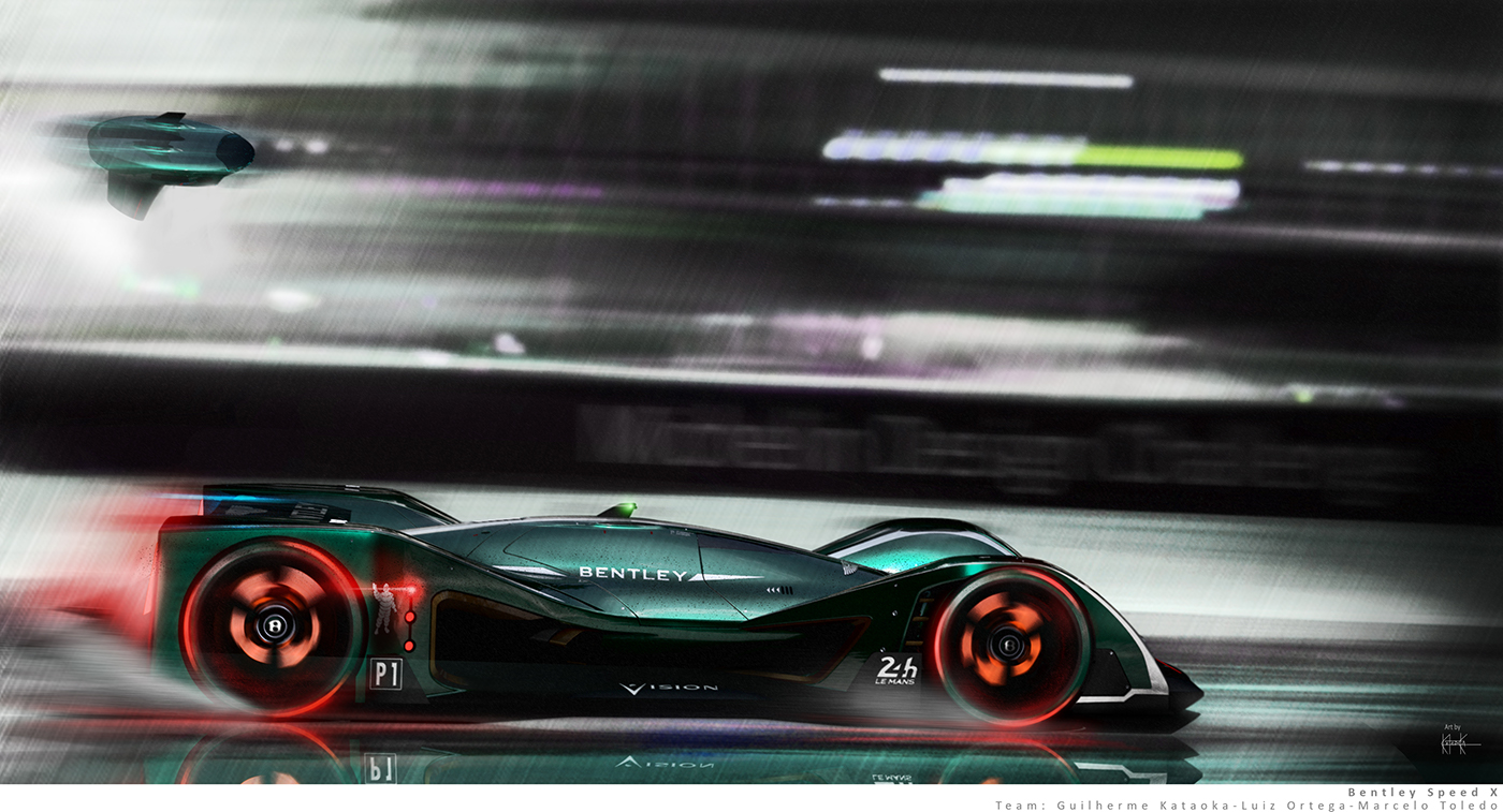 Michelin，Design challenge，Bentley racing set，Automobile design，