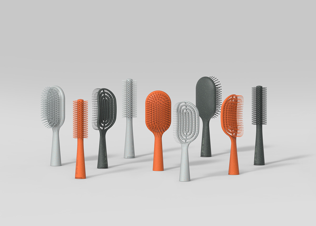 comb，Hair，Vertical comb，