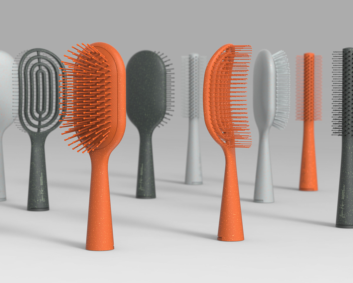 comb，Hair，Vertical comb，