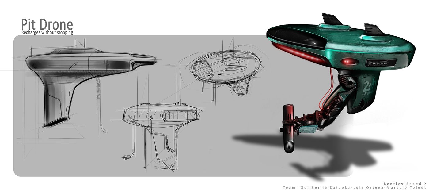 Michelin，Design challenge，Bentley racing set，Automobile design，