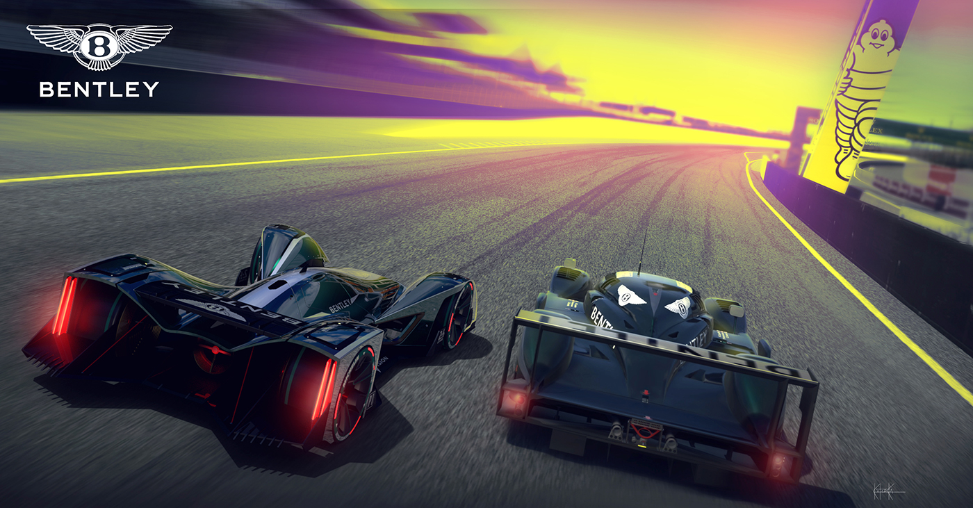 Michelin，Design challenge，Bentley racing set，Automobile design，