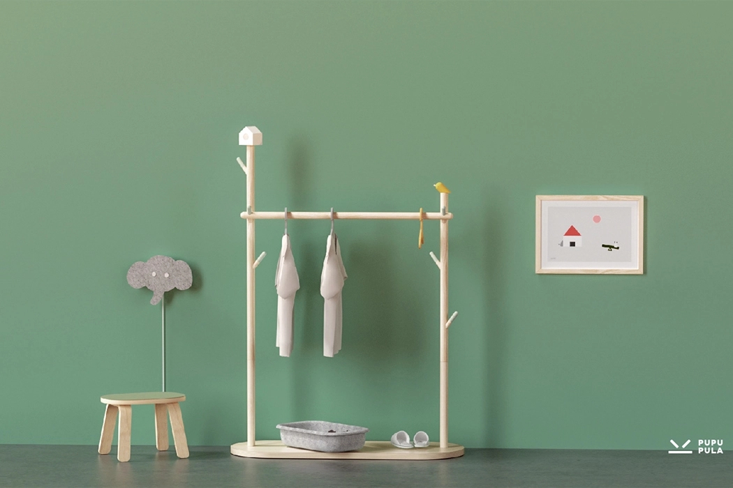 coat hanger，tree，Wall hanging，