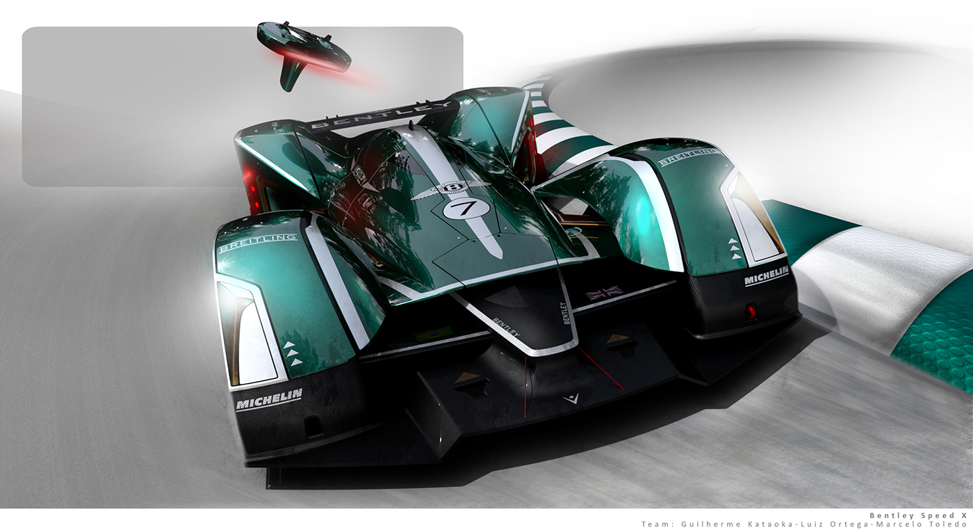 Michelin，Design challenge，Bentley racing set，Automobile design，