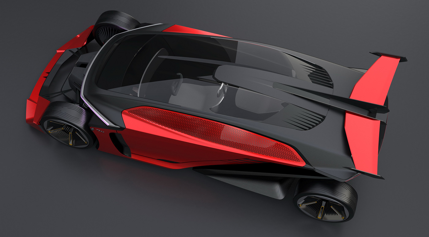 berk middle，Electric sports car，Automatic driving，