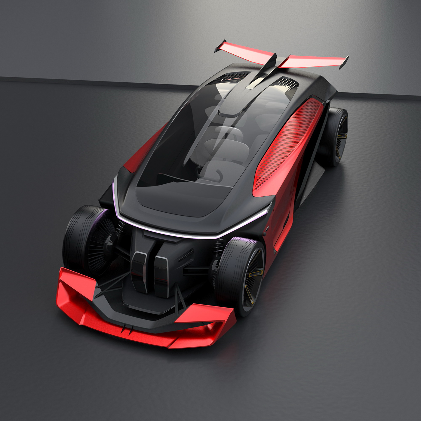 berk middle，Electric sports car，Automatic driving，