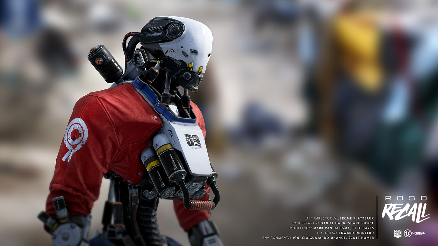 Epic Game ，vr，robot，