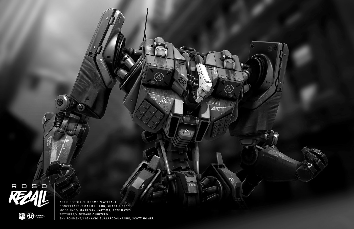 Epic Game ，vr，robot，