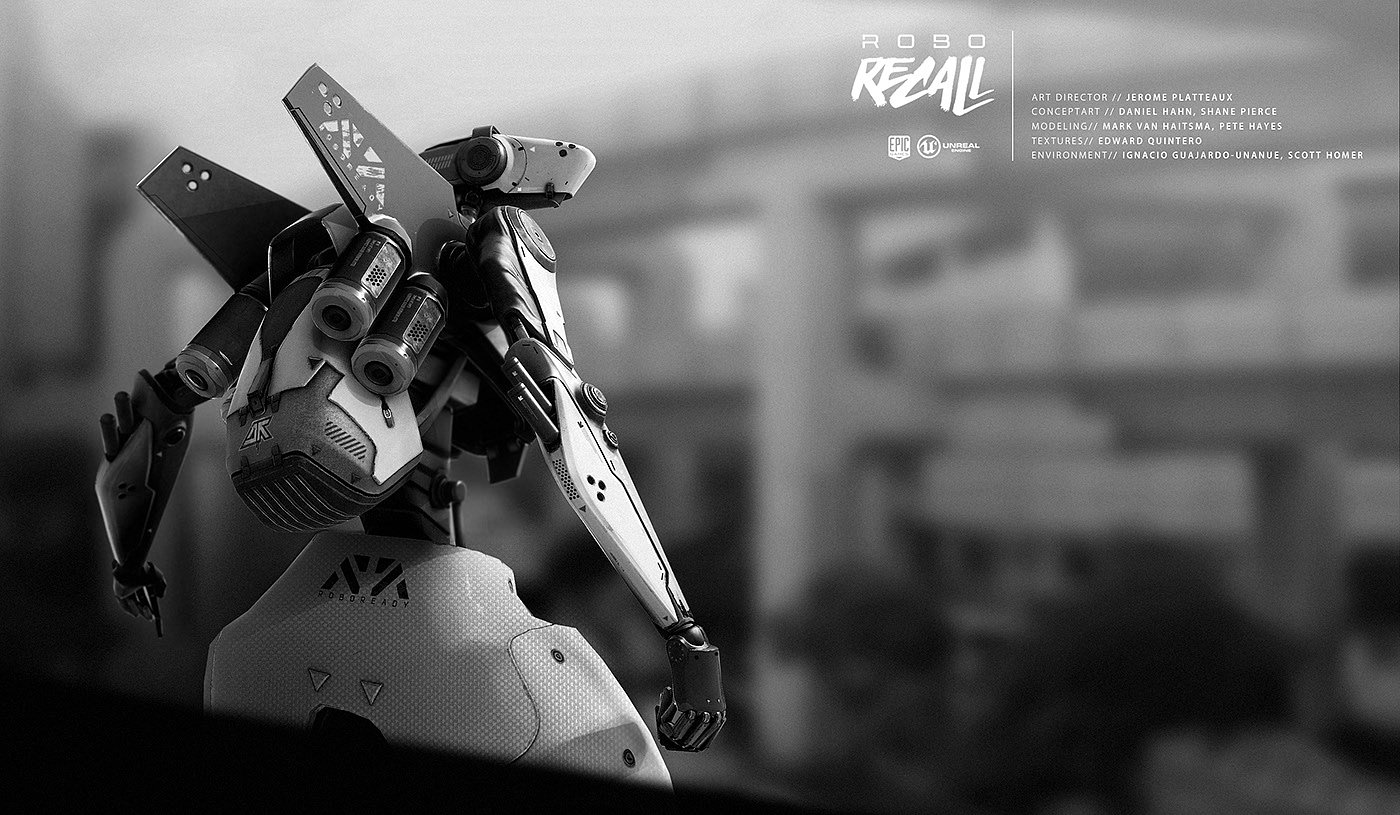 Epic Game ，vr，robot，