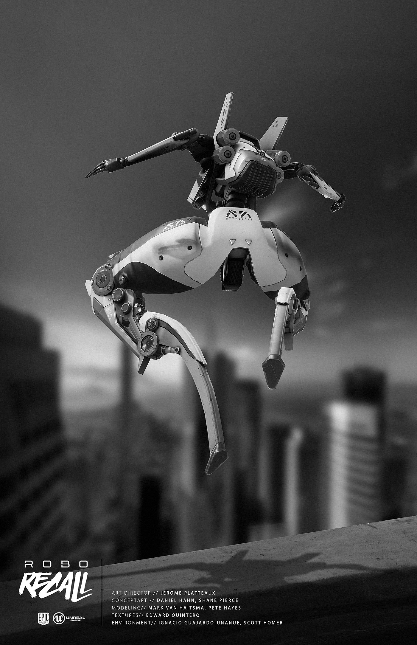 Epic Game ，vr，robot，