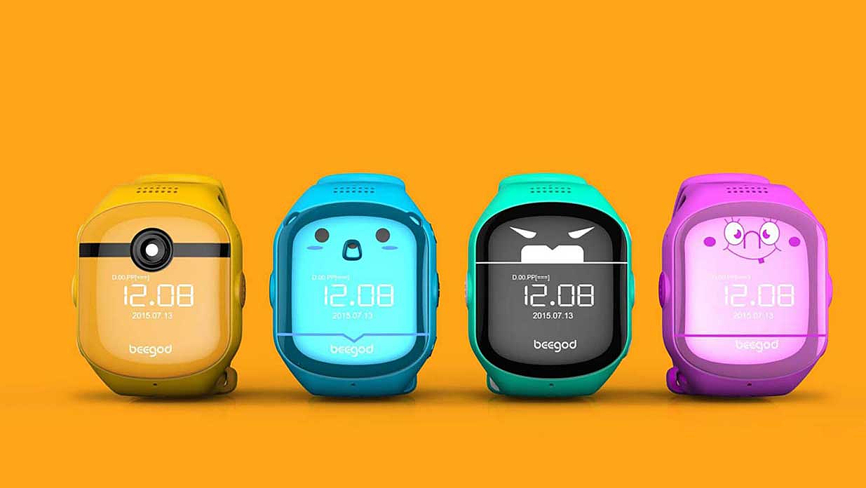 Children's watch design; Children's smart watch design，