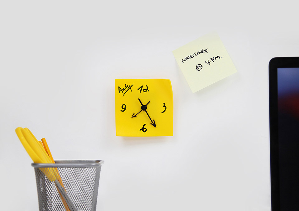 Clock，Note，Plastic，originality，