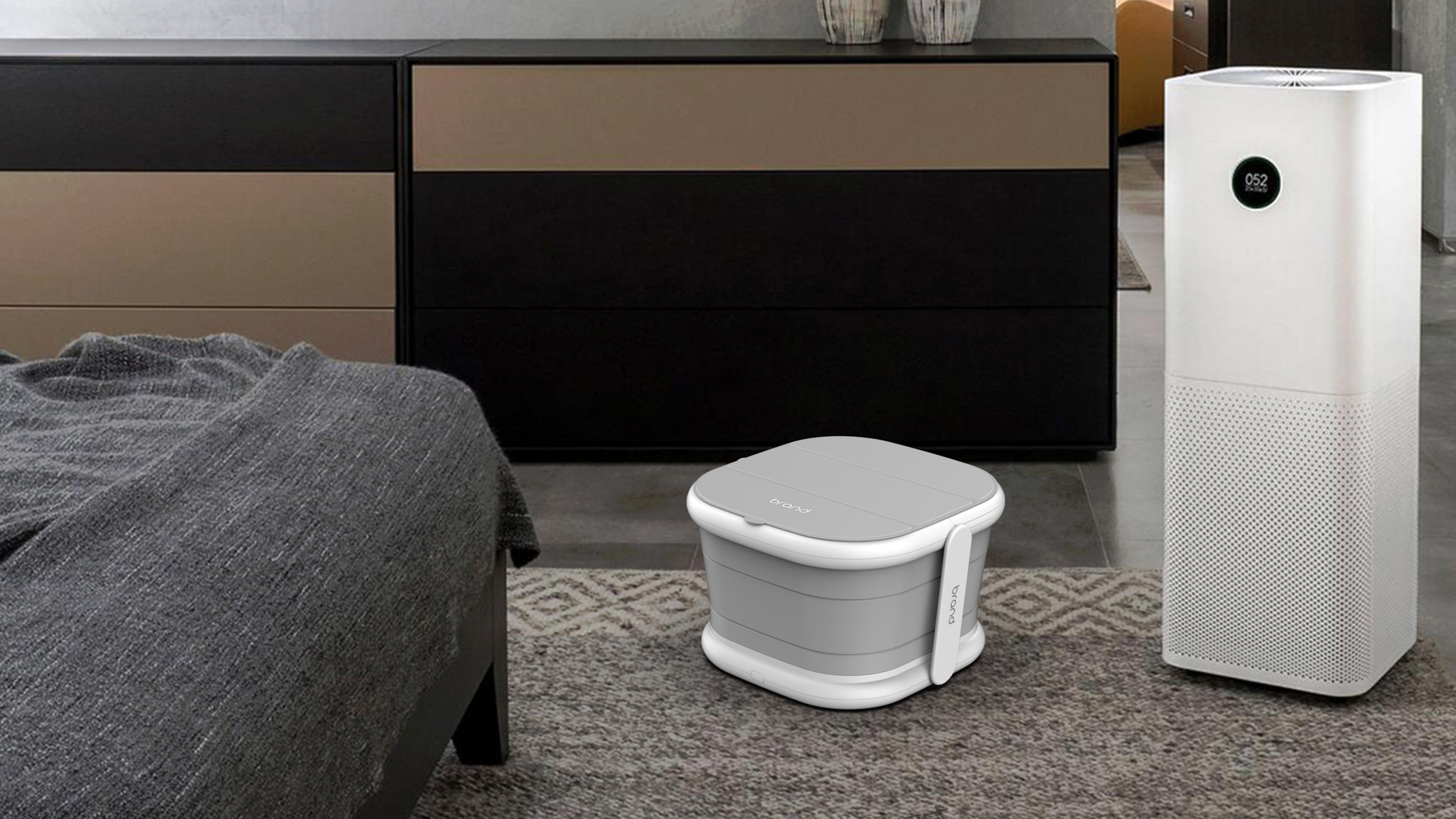 Foot bucket，Folding foot bucket，