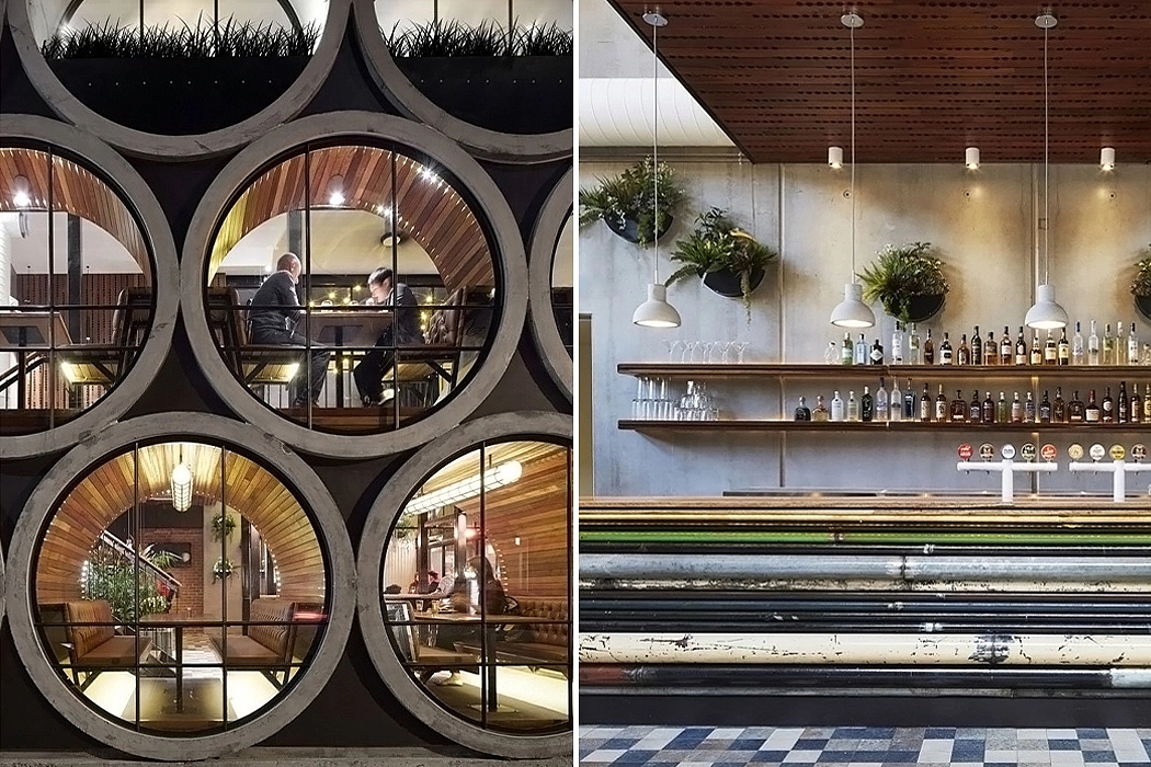 Drain pipe，bar，Architecture，