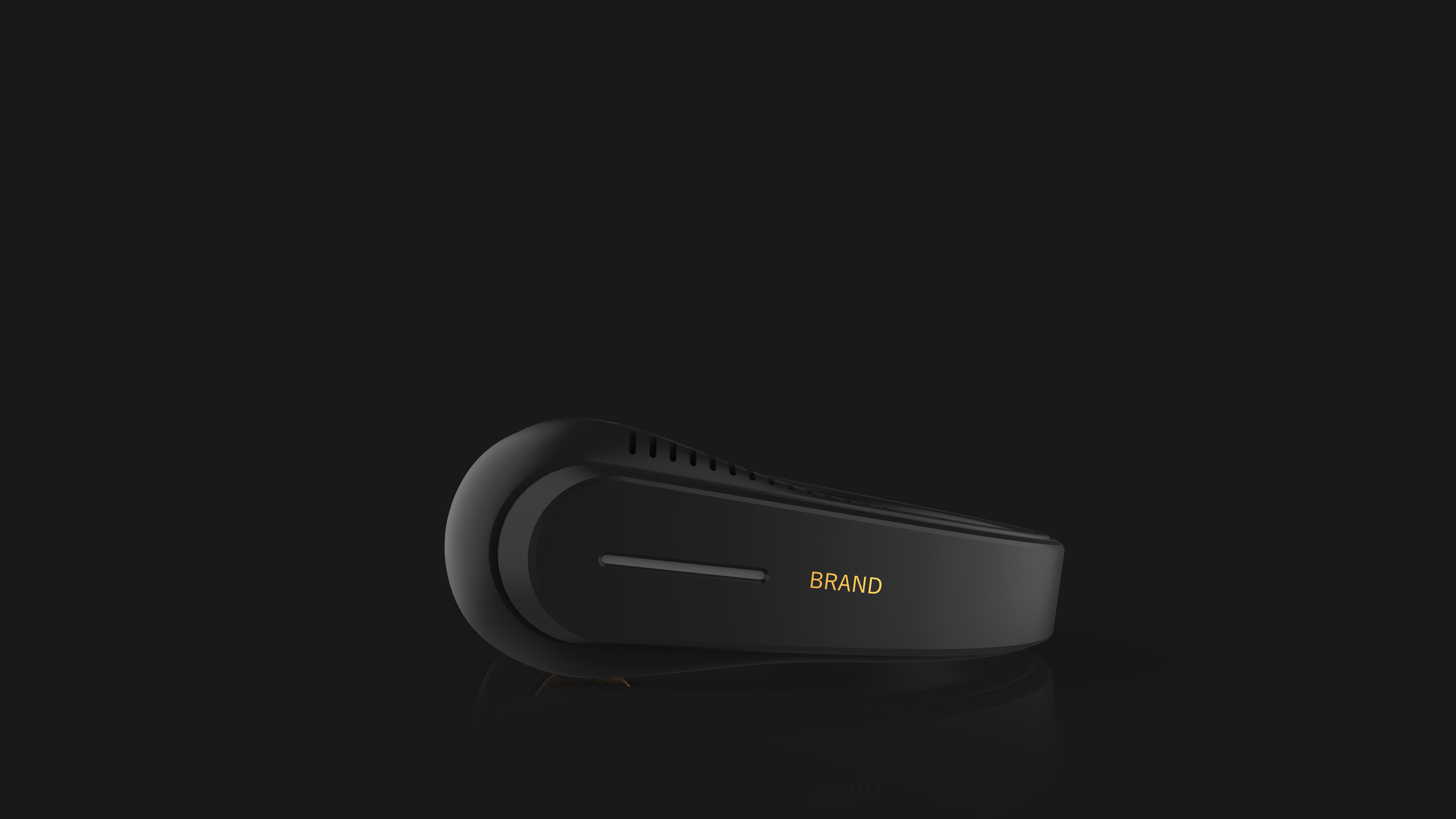 Hanging neck fan design，